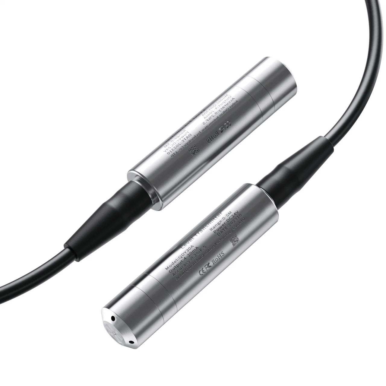 30 м передатчик датчика уровня жидкости для глубокой скважины резервуара 4-20 мА 40 60