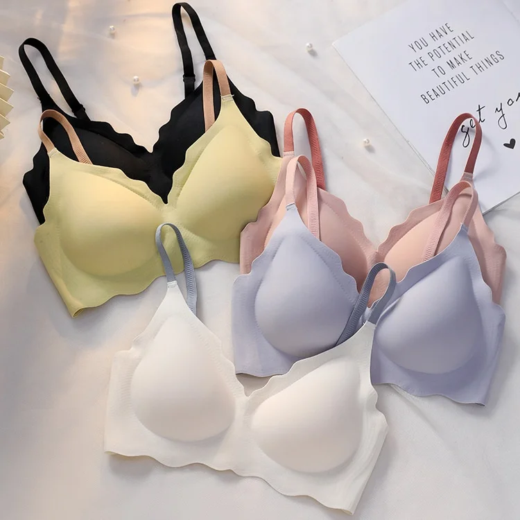 

Seamless Women Bra Yoga Exercise Bras Padded Wireless Underwear