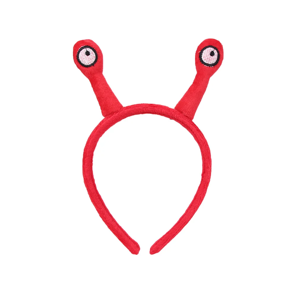 

Snail Tentacles Shaped Headband Hair Hair Loop Hair Clasp Hair Band Hair Accessories Dress Accessories for Girls and Women(Red)