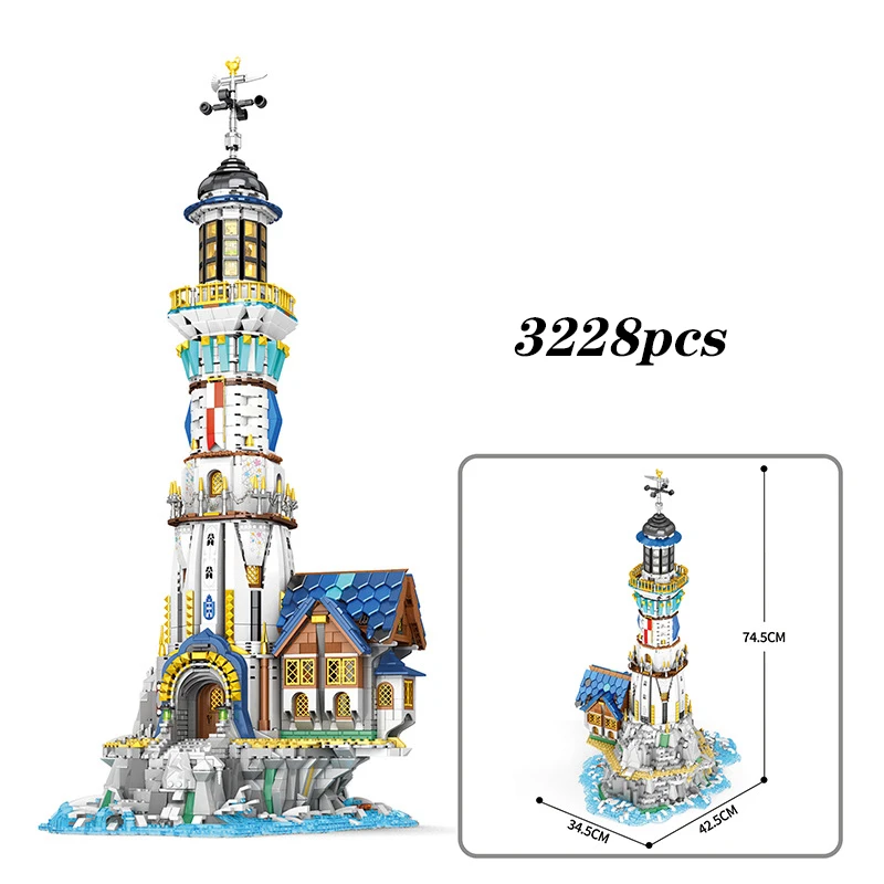 

3228 шт., Детский конструктор «Маяк»