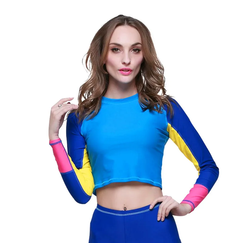 

Sbart Lycra Diving Serve Fission Long Sleeve Sunscreen Woman Snorkeling Suit Jellyfish Clothes Yoga Bodybuilding Tide