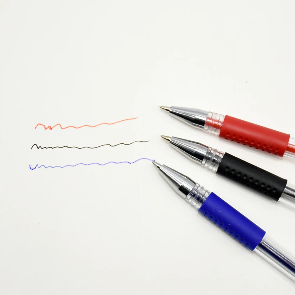 10 шт./компл. гелевые ручки стержни шариковая ручка 0 5 мм офисный наконечник пули