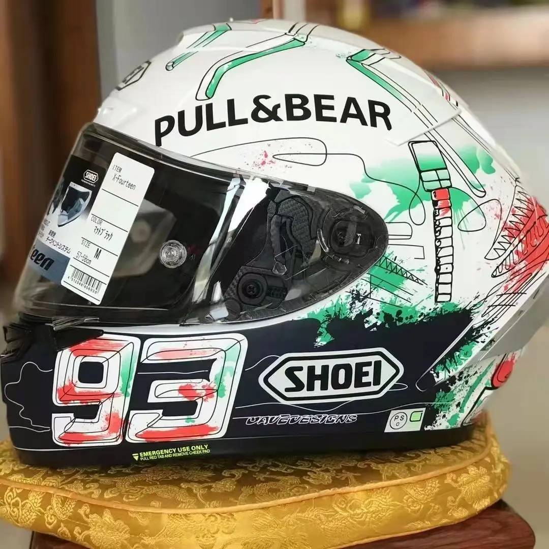 

High Quality Abs X14 Personalized Painting Helmet Motorcycle Helmet Four Seasons Dual Lens Half Helmet Men And Women