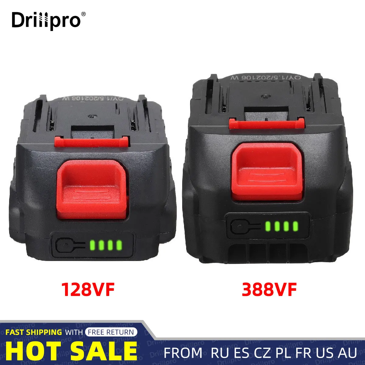 Перезаряжаемая батарея для Makita литиевая электрического шуруповерта дрели