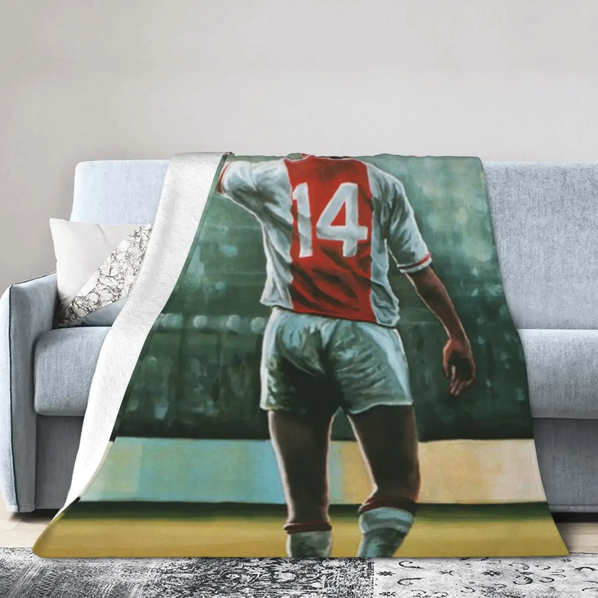 Johan Cruijff Nr 14 Paul одеяло Meijering покрывало на кровать детской кровати на кровать