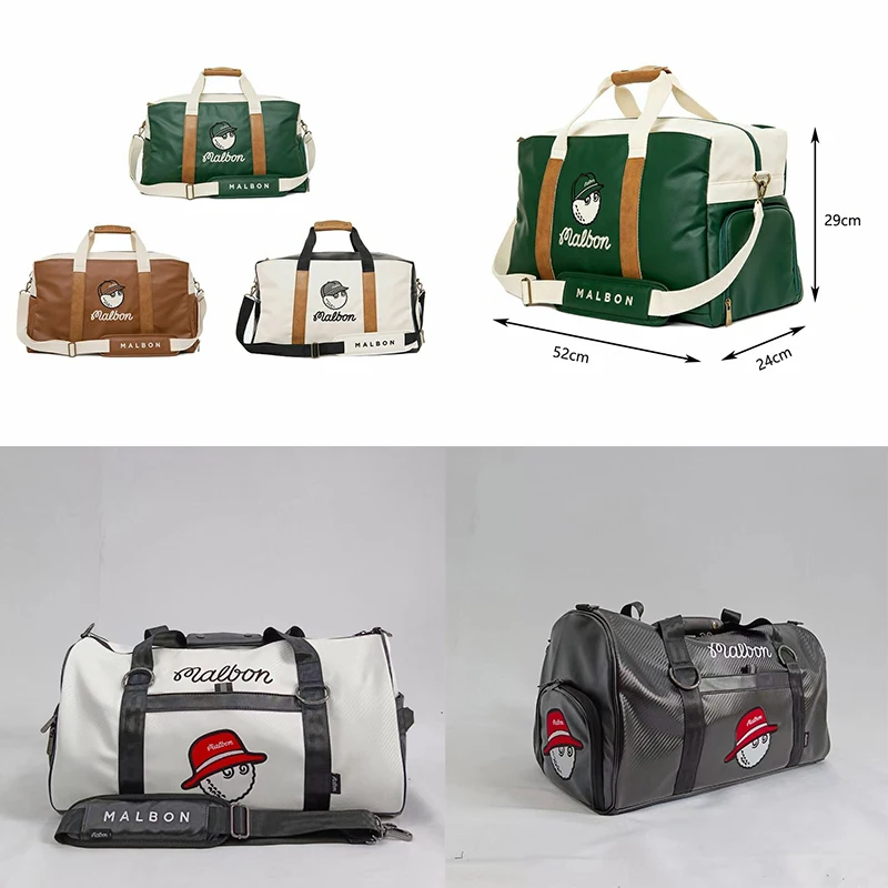 2022 New Golf Bag Fashion Men and Women Large Capacity Golf Boston Bag Golf Outdoor Luggage Bag