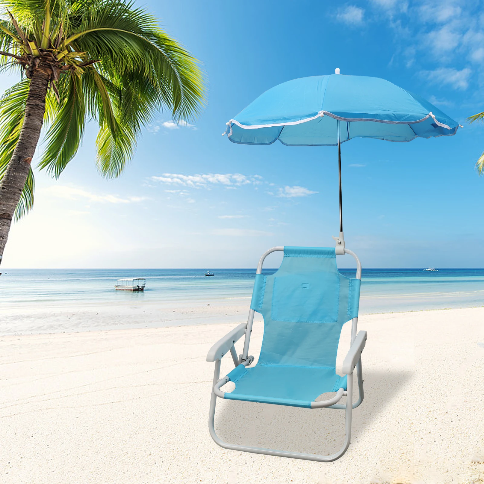 Пляжные стулья и зонтики пляжные складные многофункциональные портативные