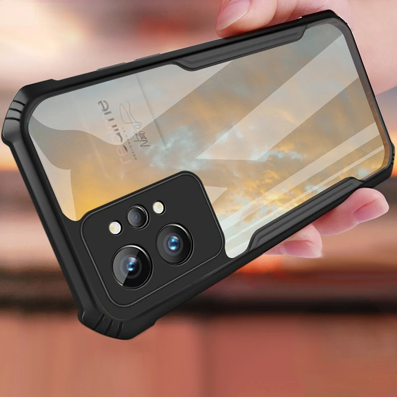 

Мягкий чехол из ТПУ для телефона OPPO Realme GT2 Pro, жесткие чехлы [Blade], ударопрочный армированный тонкий кристально прозрачный чехол, чехол