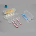 Инструмент для удаления контактных линз для женщин, набор инструментов для ухода за глазами, чехол для контактных линз