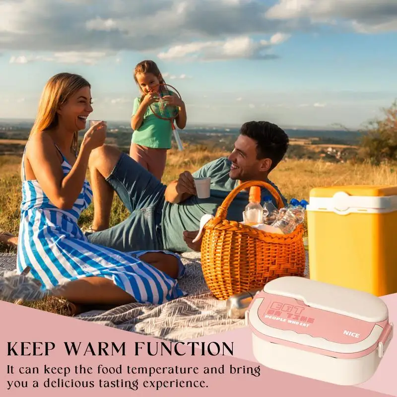 Отделение из нержавеющей стали 304 изолированный ланч-бокс офисный работник