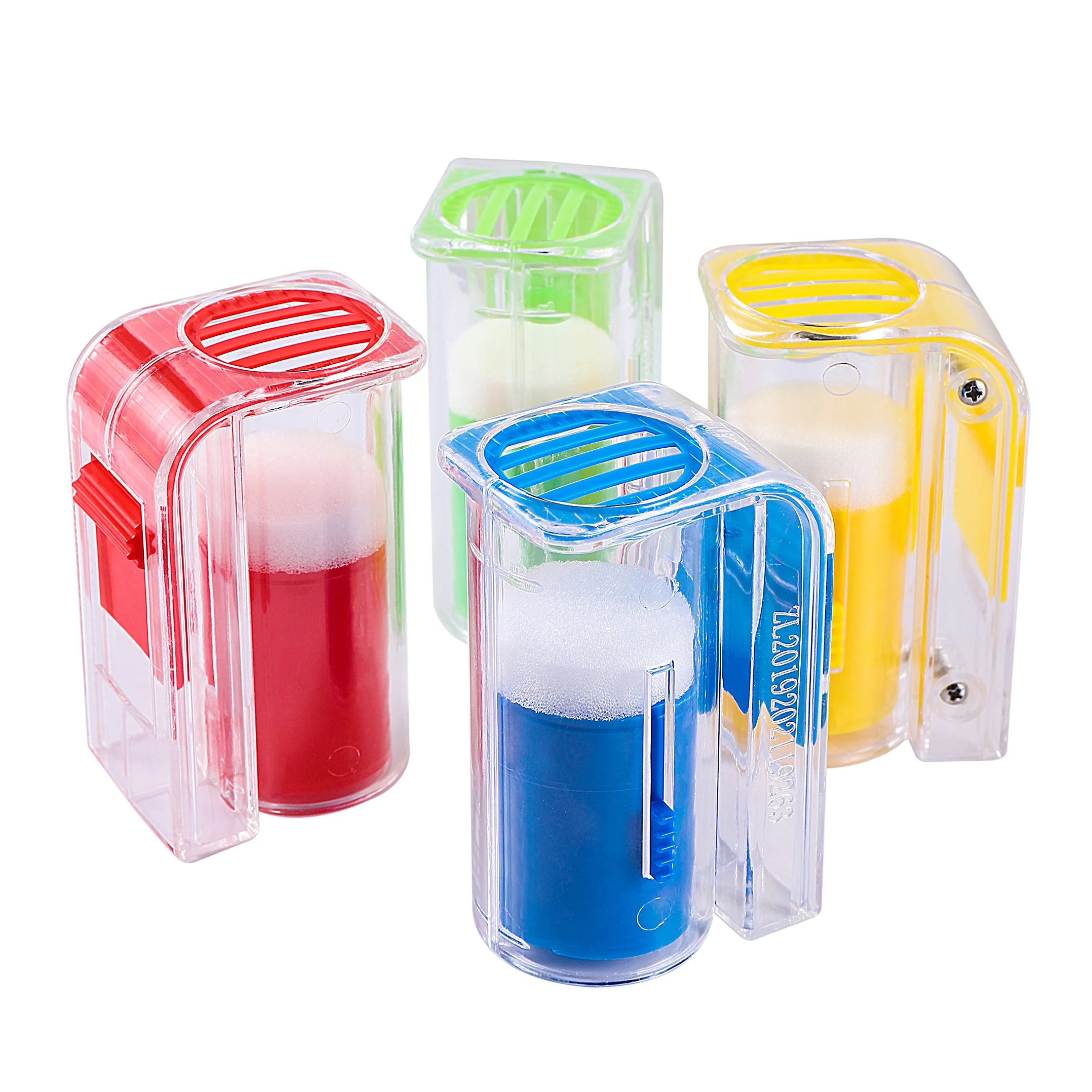 1Pcs Bee Queen Marking Catcher Garden Beekeeper Queen Bee CatcherPlastic One Handed Marker Bottle Plunger Plush Beekeeper Tool