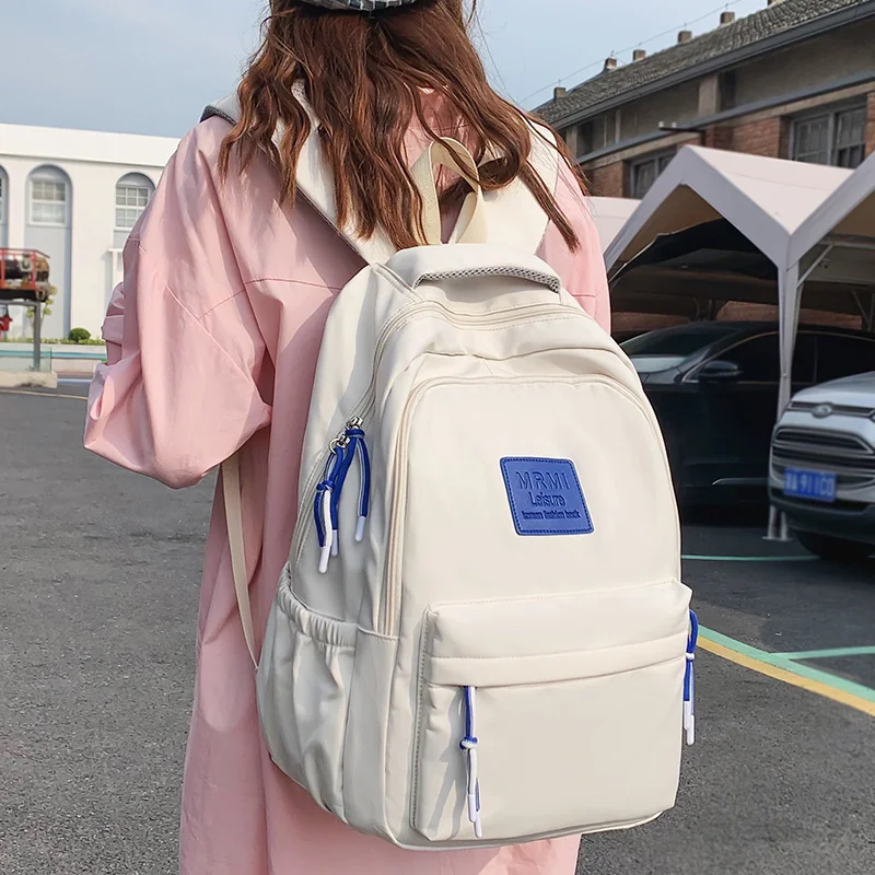 

Японский женский рюкзак унисекс для колледжа, вместительный ранец для ноутбука с несколькими карманами, школьные портфели для девочек