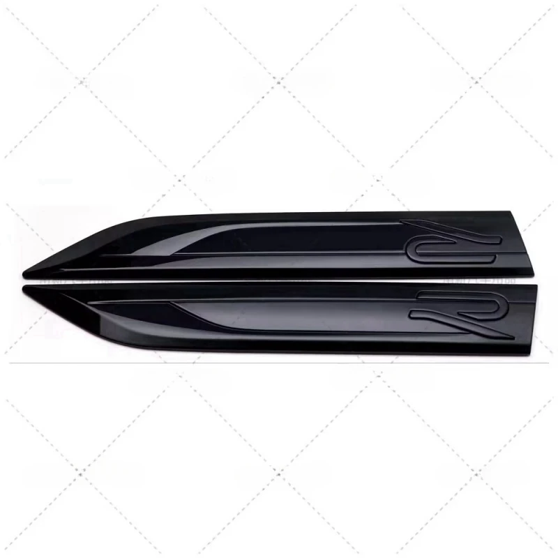 

Для Jetta Golf 5 MK5 Golf 6 MK6 Golf 7 MK7 CC Passat R Боковой логотип на крыло, наклейка на корпус, лезвие R, модификация этикетки Mark