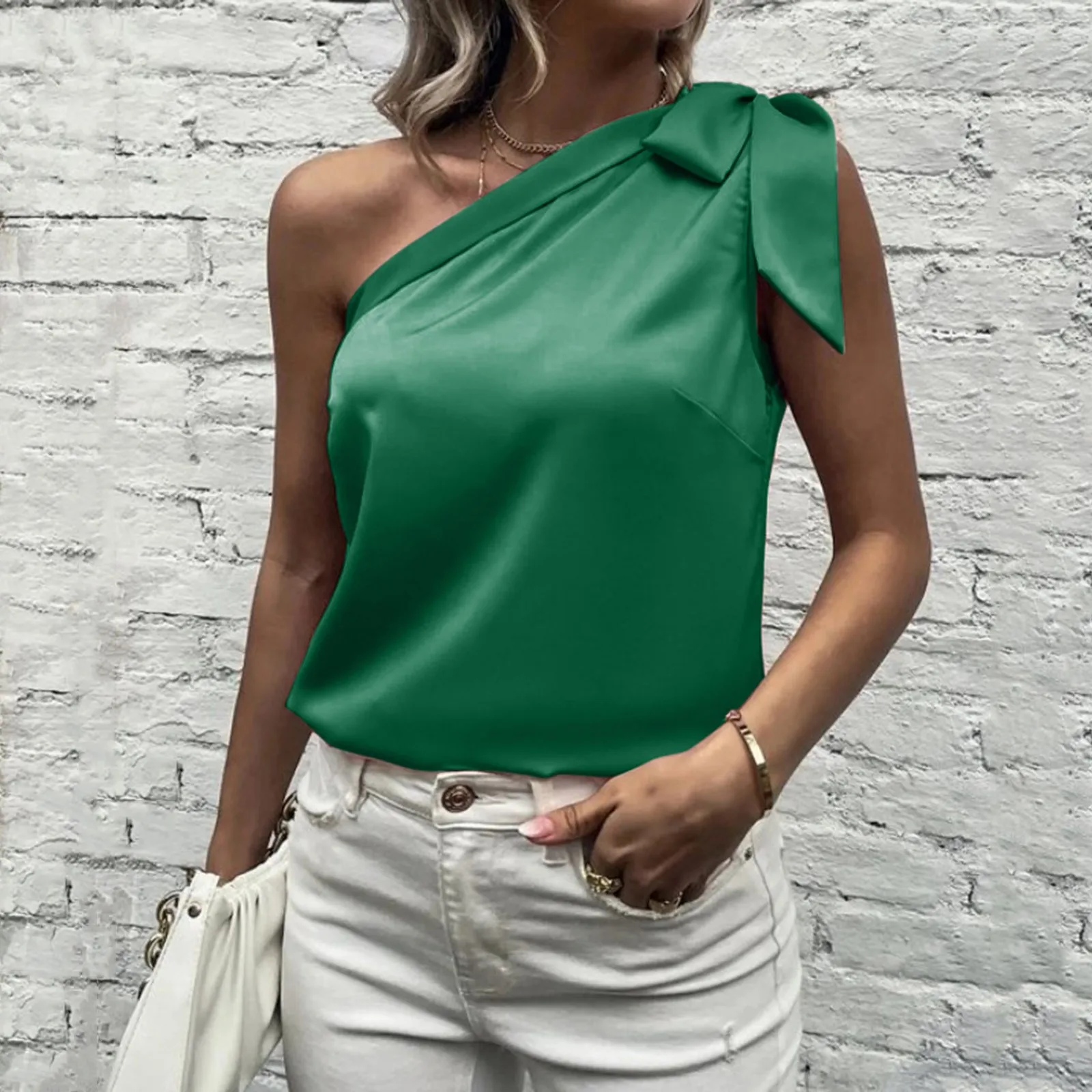 

Женский однотонный пуловер с открытой спиной и длинными рукавами