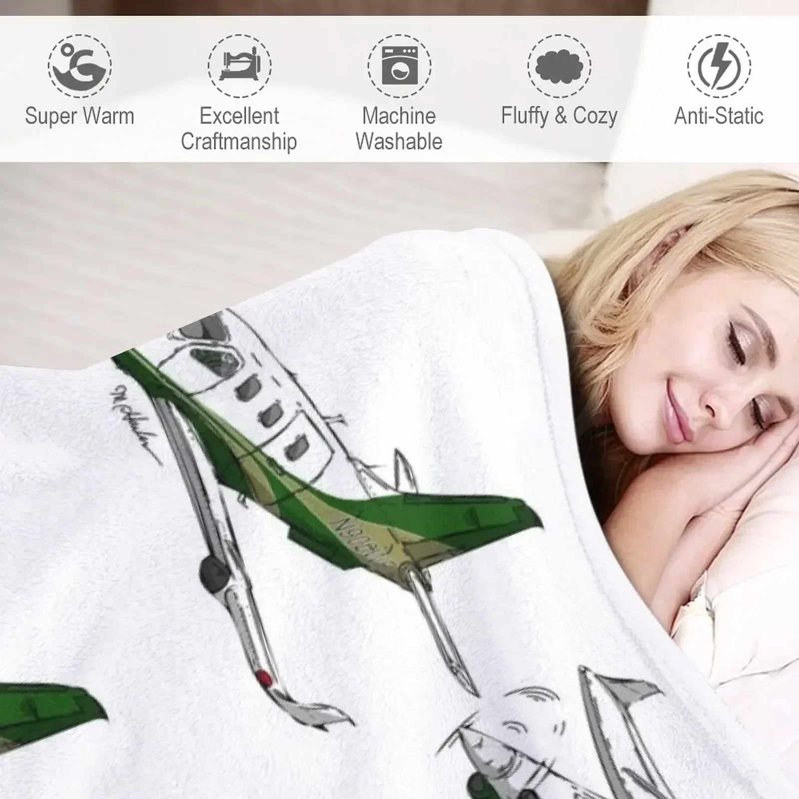 Одеяло Socata TBM700 N900WF декоративные диваны мягкие большие одеяла для диванов