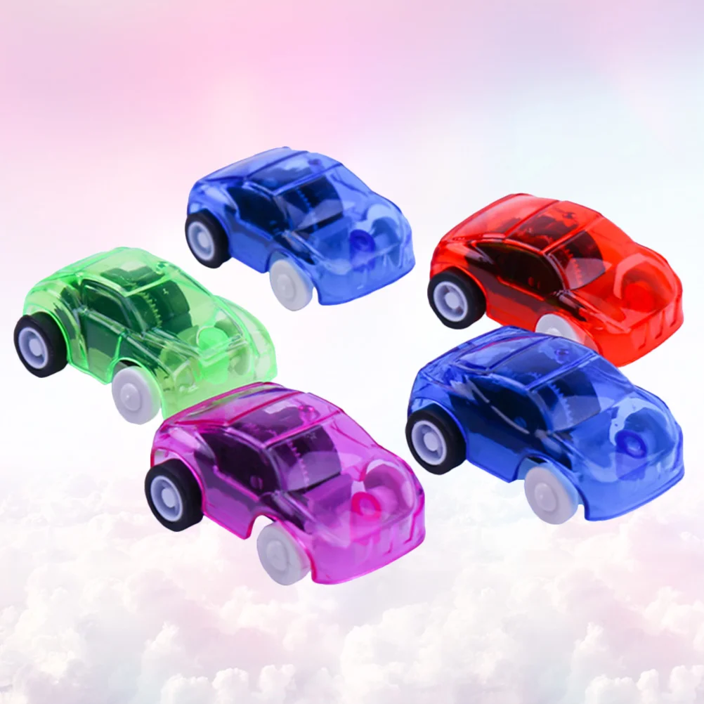 

25 PCS Pull-Back Car Toys Plastic Return Cars Kids Playset Early Learning Mini Model Child