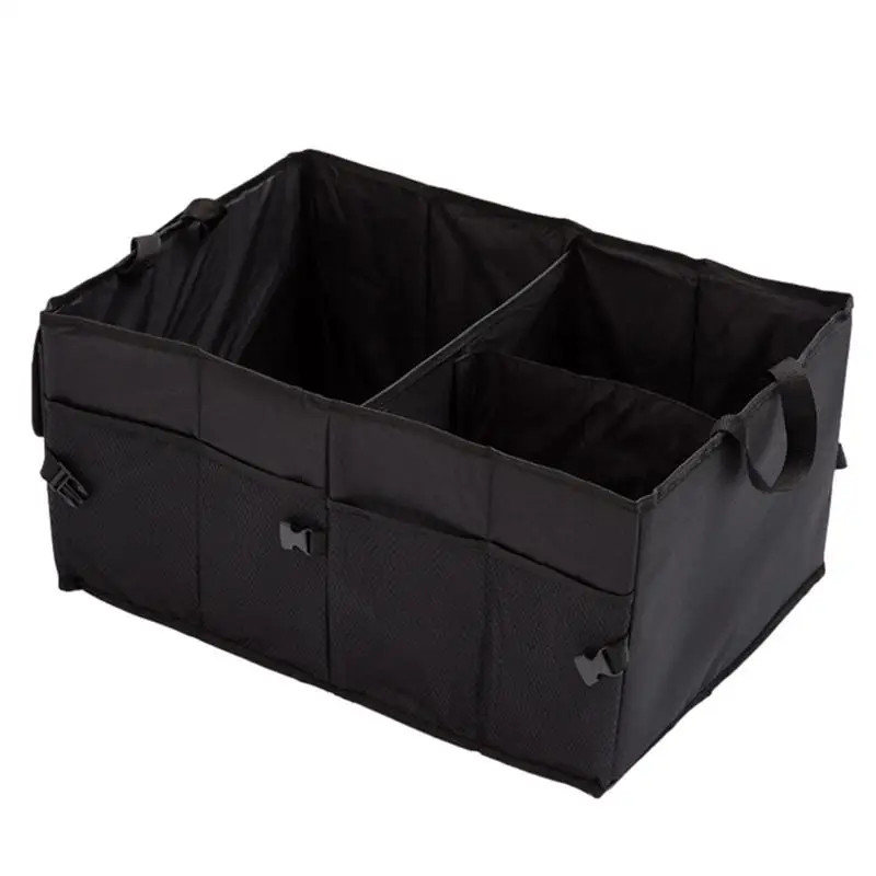 

Car Storage Trunk Organizer Collapsible Multi-compartment Trunks For Storage Automotive SUV Car Organizer For Storage Of Snacks