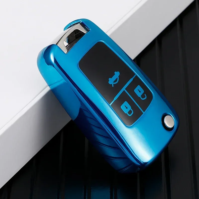 Автомобильный флип-чехол с кнопкой 3/4 защитная сумка для Chevrolet Camaro Cruze SS Sonic Spark Buick