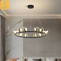 bird pendant light new designer magpie lampshade modern led pendant lamp for bedroom living room decor hanging light fixture