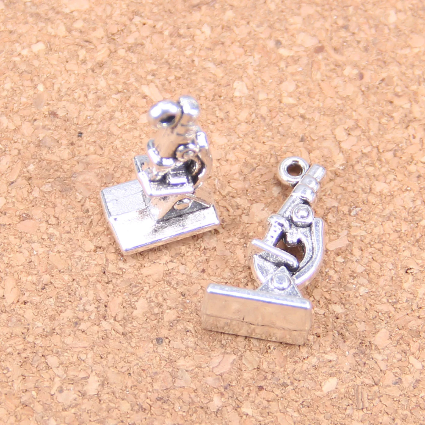 

48pcs Charms microscope instrument 21x11x8mm Antique Pendants,Vintage Tibetan Silver Jewelry,DIY for bracelet necklace