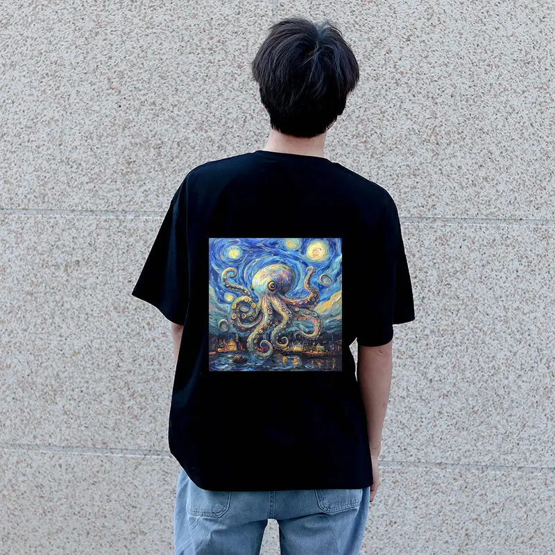 Термопереносная железная нашивка для одежды тема звездного неба бабочка