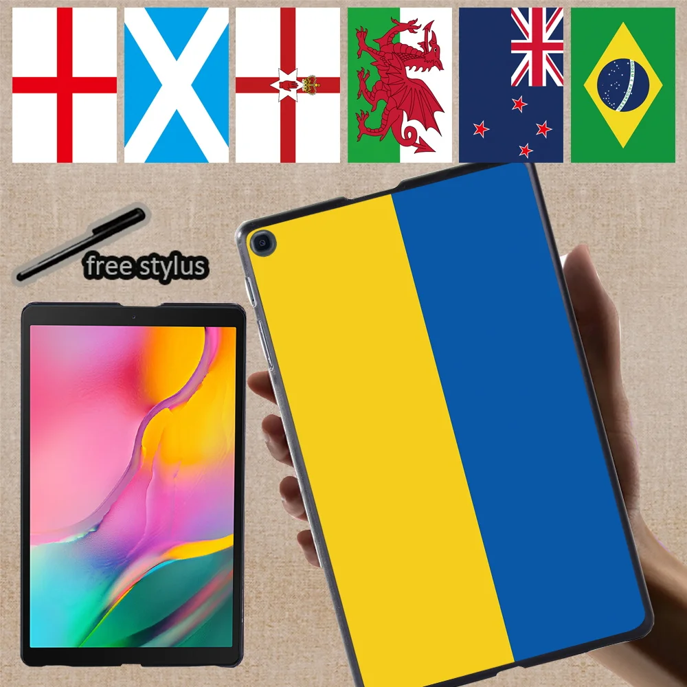 

Чехол для планшета Samsung Galaxy Tab A7 Lite 8,7/Tab A7 10,4/Tab A 8,0/A 10,5/A 10,1/A 9,7/Tab A A6 10,1, чехол-накладка с рисунком флага