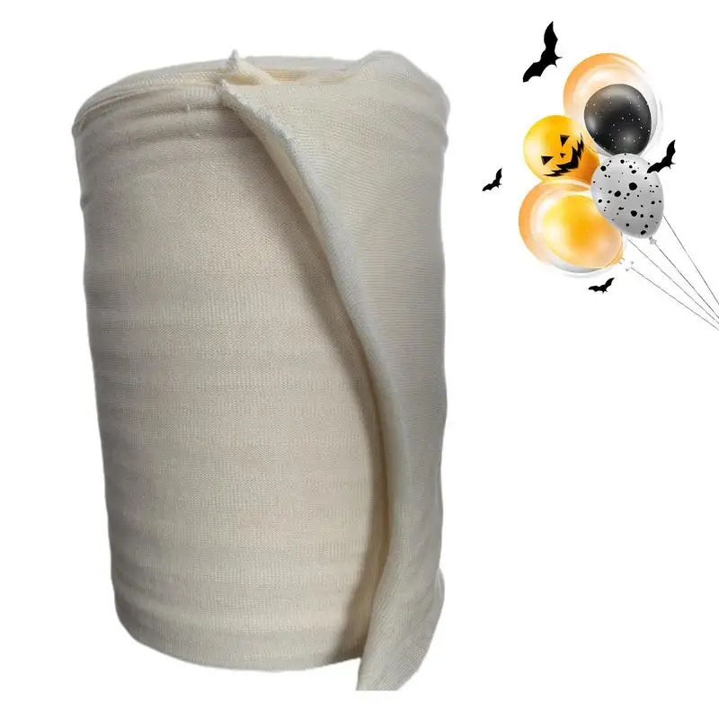 

Halloween Spider Web Stretchy Giant Spider Web Halloween Decoration Cut-Your-Own Gauze Fake Spider Webbing 13.12ft Large Spider