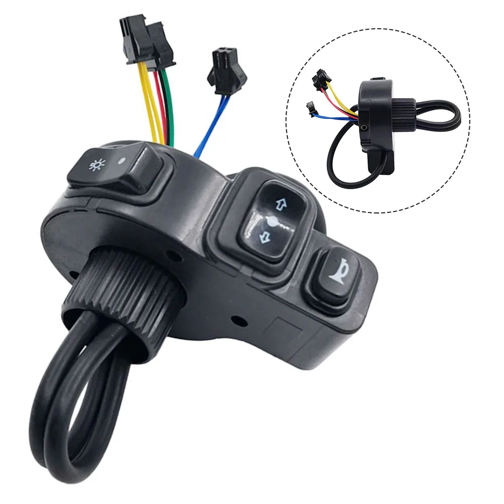 

Universal Motorcycle Switch Handlebar Switch Fog Headlight Horn Start Switch ONOFF For 24V 36V 48V Common Voltages