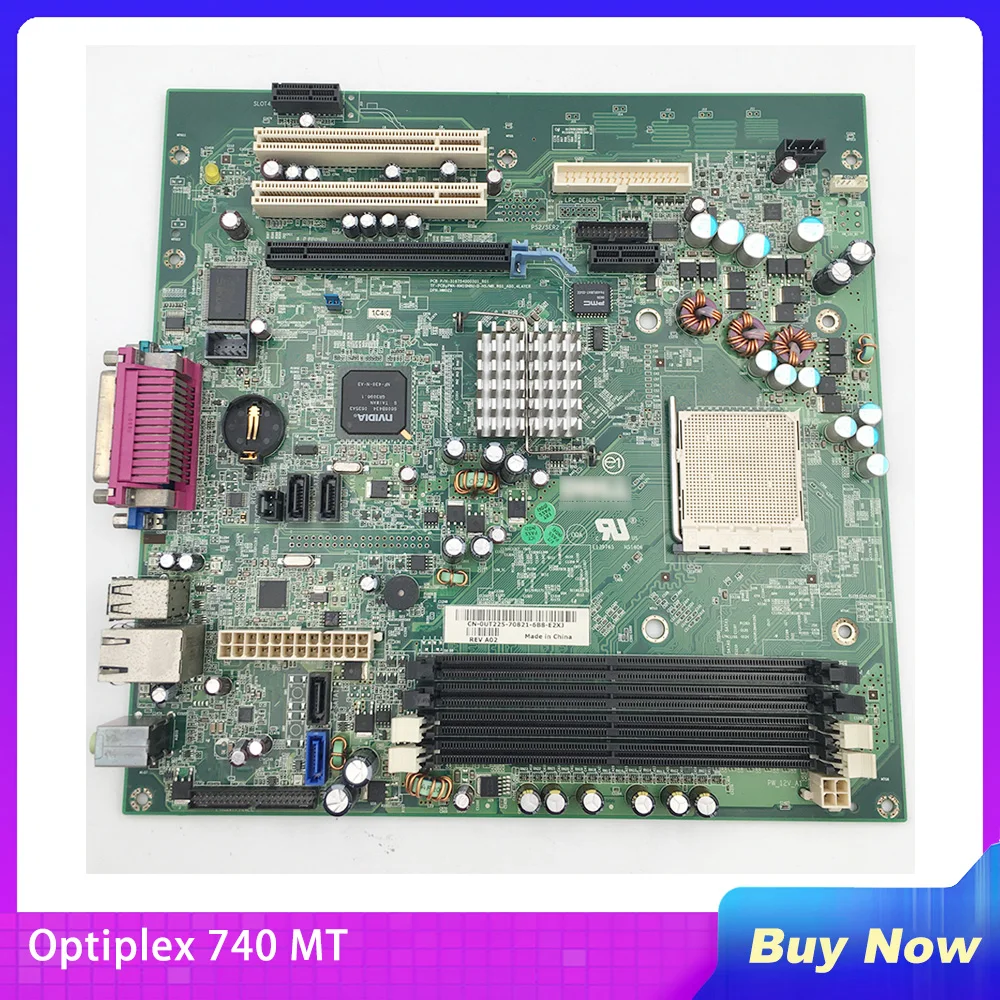 

Материнская плата для настольного компьютера Dell Optiplex 740 MT CN -0UT225 UT225 PY127 YP696 D197D, идеальное тестирование перед отправкой