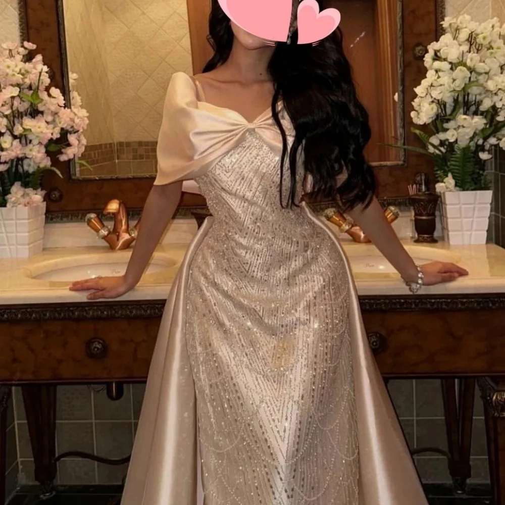 Вечернее платье COZOK красное с открытыми плечами