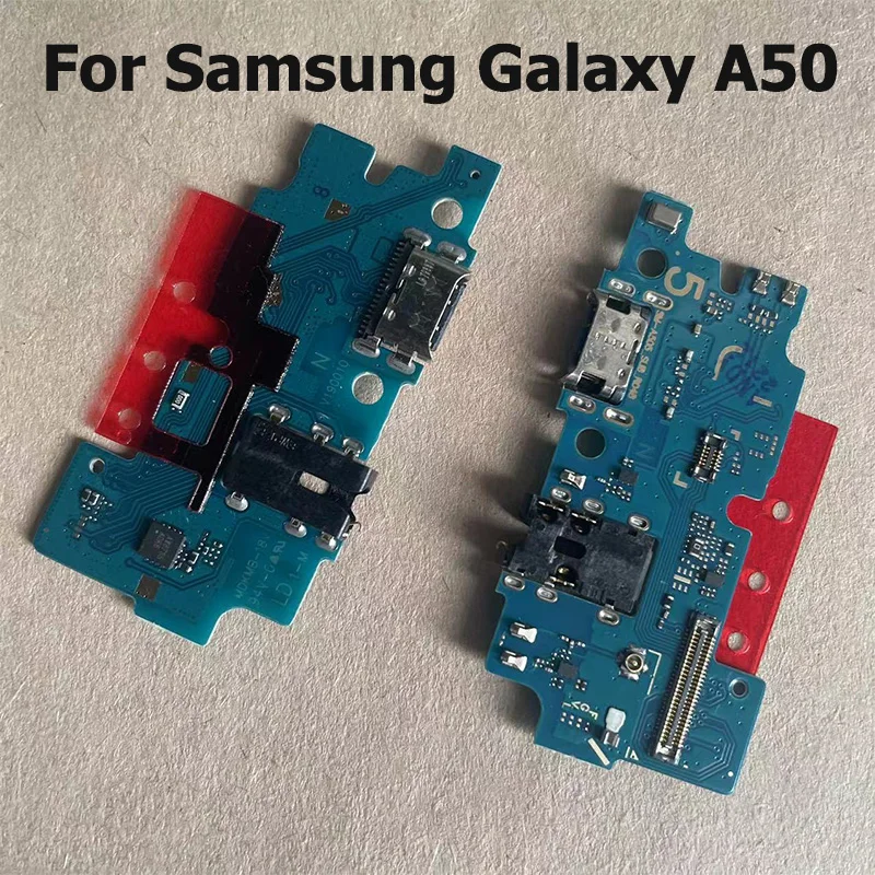Для Samsung Galaxy A50 Usb зарядная док-станция порт зарядное устройство соединитель микрофон гибкий кабель SM-A505F/DS SM-A505FN/DS