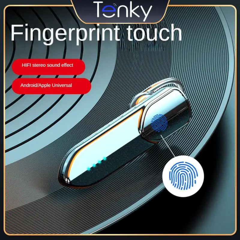 

Suitable For Daily Life Anytime Earphones No Longer Constrained Fingerprint Touch Easy Casual New Mini Body Headphones