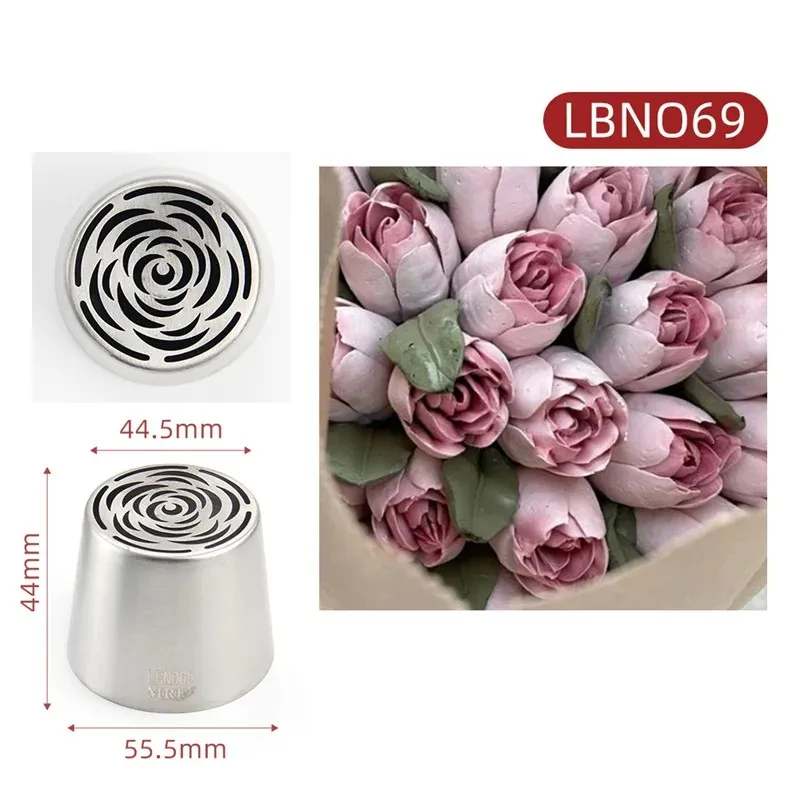 

Насадка для крема "Роза" из нержавеющей стали