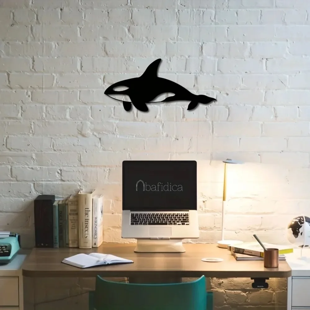 1 Шт. Черный Металлический Настенный Декор С Дизайном Китайского Дракона