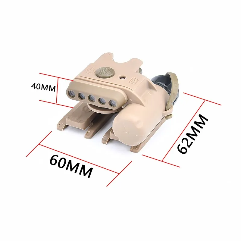 Набор для тактического быстрого шлема белая инфракрасная лампа Gen3 HL1 аксессуары