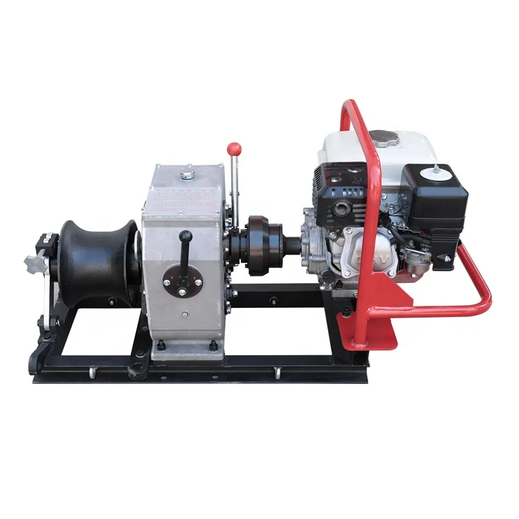 Multifunction 3T Powered Cable Traction Winch Cable Pulleing Winch