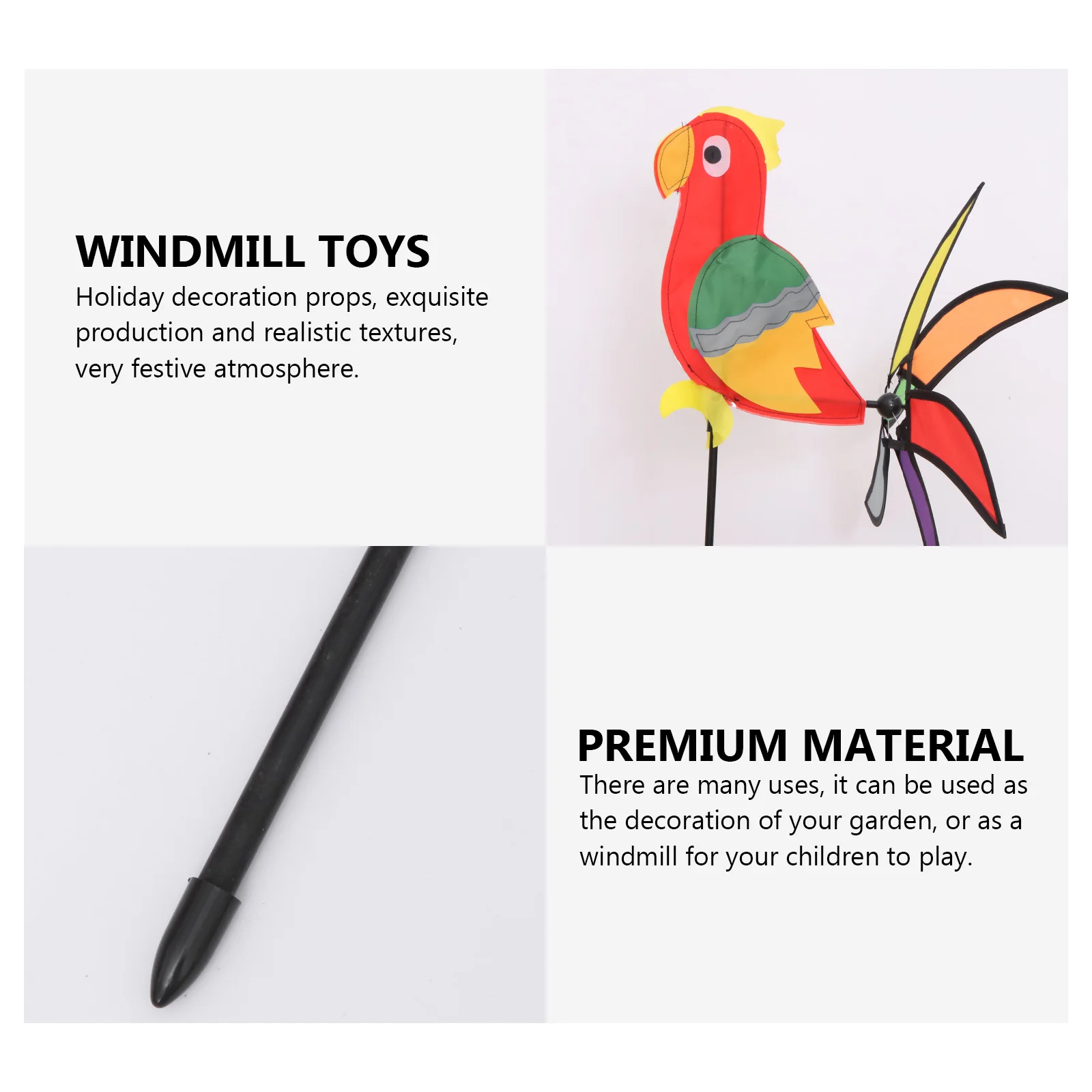 Трехмерная форма ветряная мельница вертушка украшение на открытом воздухе