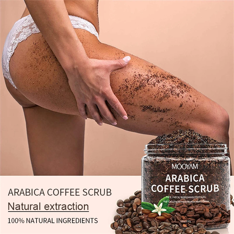 

Coffee Scrub Face Body Gentle Cleansing Coffee Bath Salts Body Scrub For Rough and Dry Pigmentation Body Face Skin Care