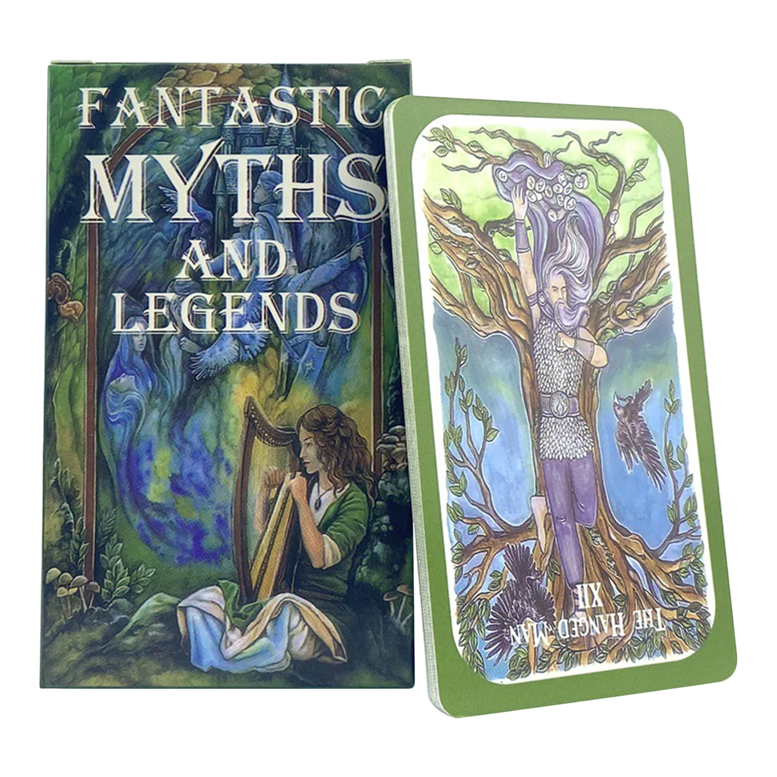 

Фантастические мифы и легенды Таро английская версия красочные стильные карты для родителей и детей настольные игры карты для вечевечерни...