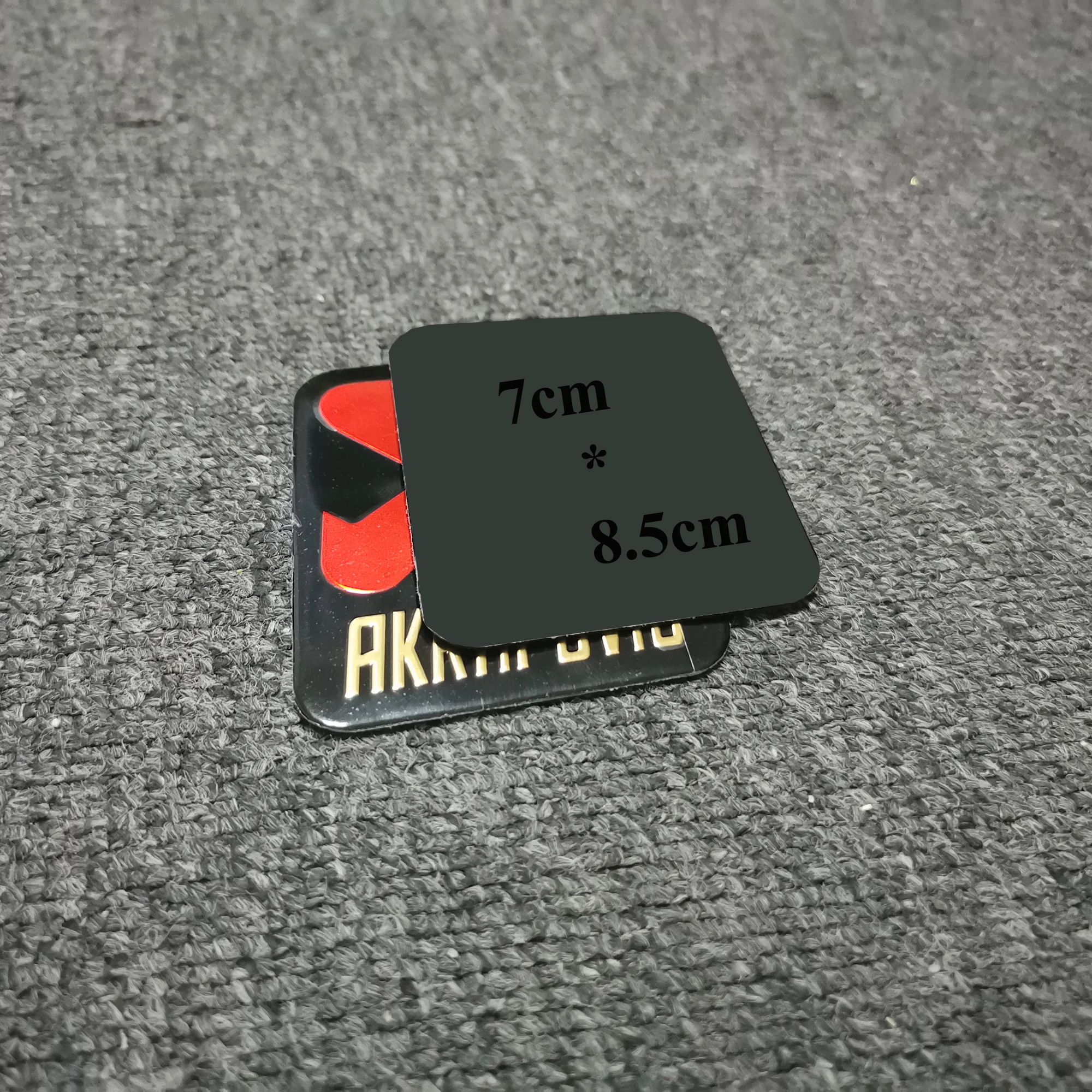 2 шт. алюминиевые декоративные наклейки на глушитель мотоцикла выхлопная труба 3D