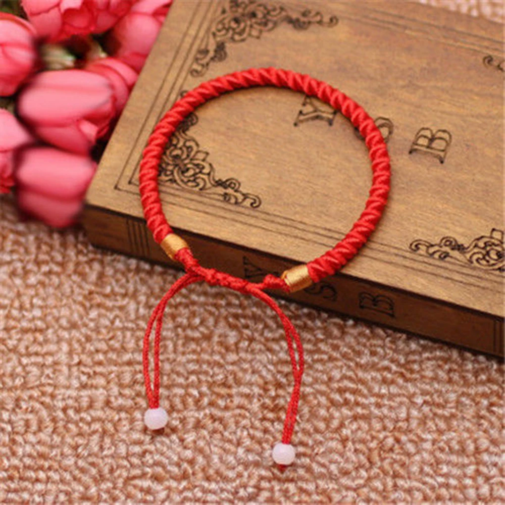 2020 New Classic Red String Bracelet Lucky Chinese Red Rope String Wrap Bracelet Good Luck For Women Birthday Gift