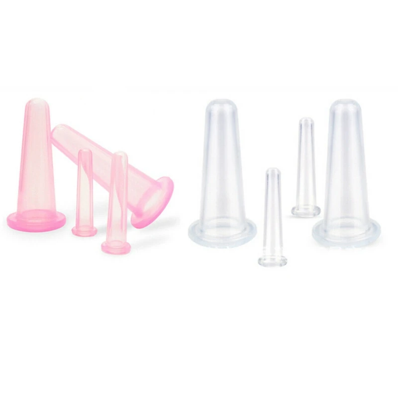 

Natural Silicone Facial Cupping Vacuum Face Push Oil Shujing Suction Face Artifact