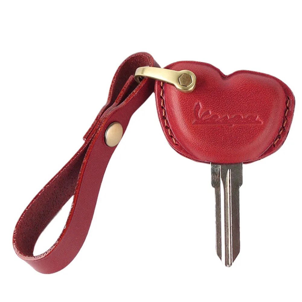 

Чехол из натуральной кожи для ключей мотоцикла Vespa GTS300 946 LX150 Fly 125 150 RA1 3vte Gts 200 300 мотоциклетные брелки