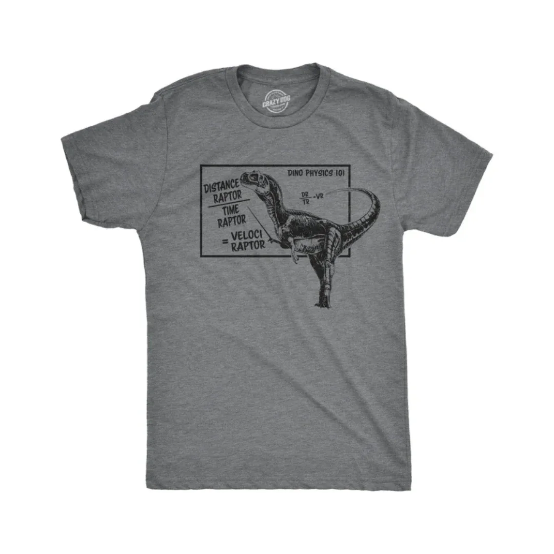 Рубашки Geeky забавные рубашки с динозаврами рубашка Raptor мужская по математике для