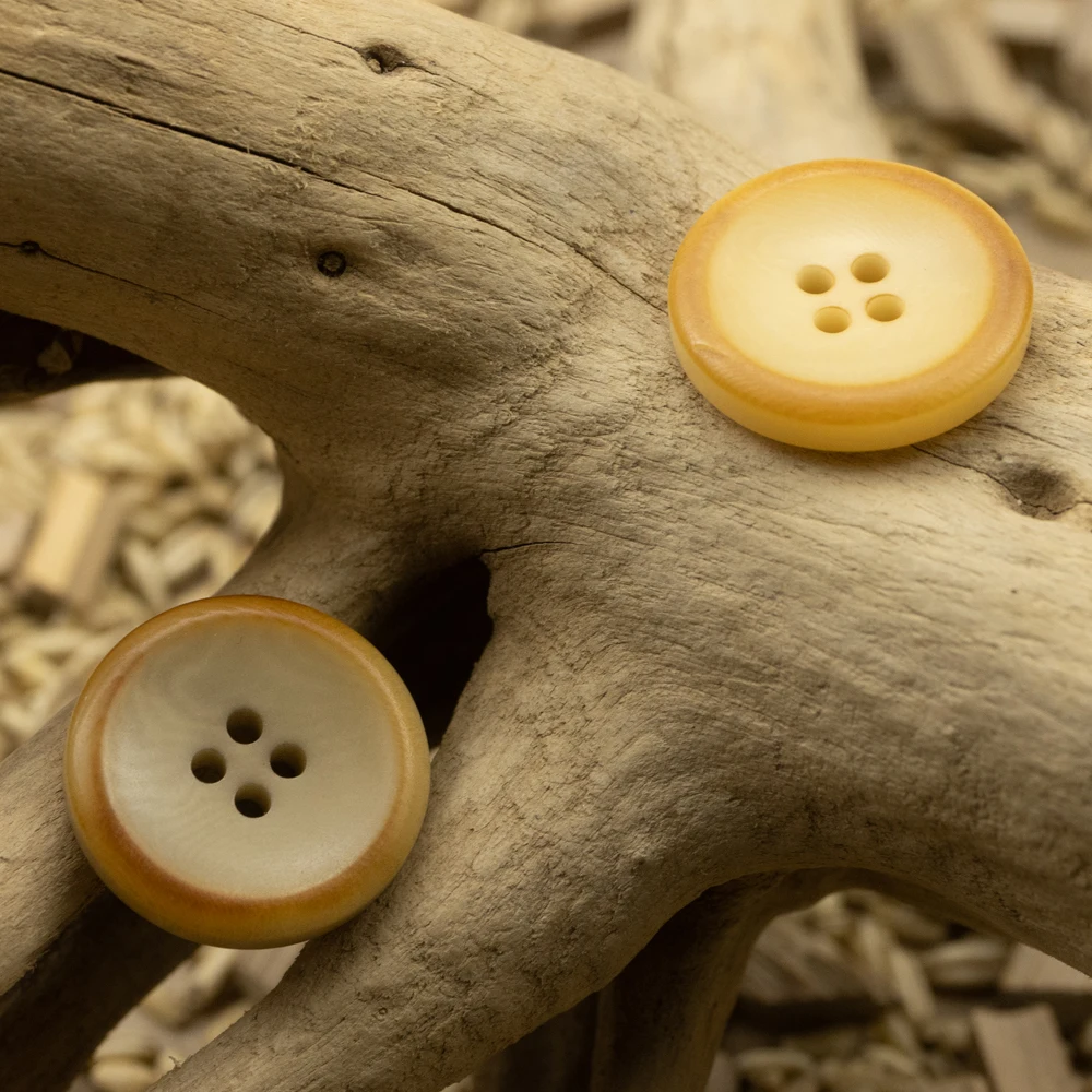 

Beige Corozo Buttons For Clothing Linen Natural Scorched Sewing Accessories Decorative Jacket Suit Sweater Knitwear Retro Button