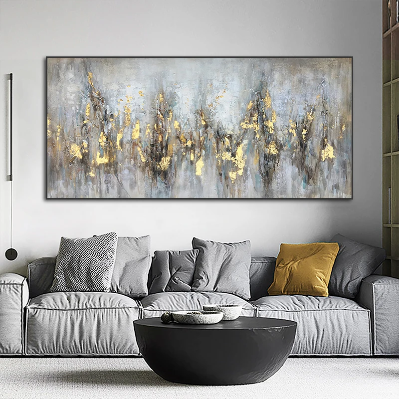 

Modern Artwork Abstract Wall Art Canvas Oil Painting Prints Colourful Aesthetic Minimalist Poster Pictures Room Decoration