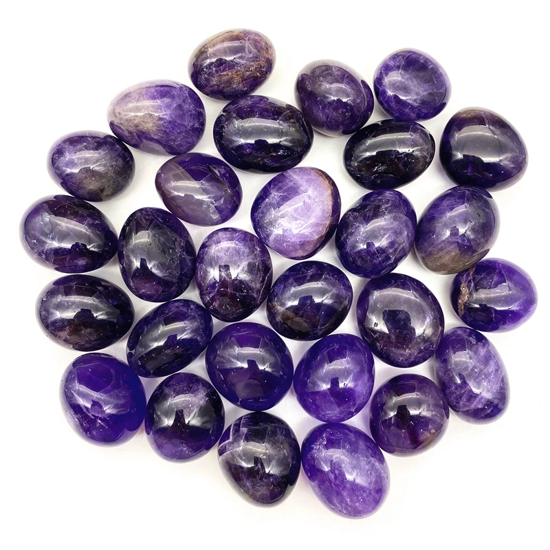 

Drop shipping 100g Natural Crystals Amethyst Tumbled Gravel Specimen Bulk Healing Stone Jewelry DIY Gift Stones and crystals