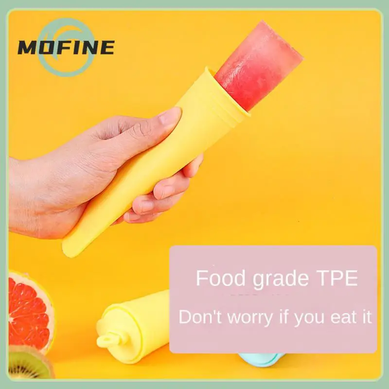 

Food Grade Silicone Popsicle Maker Easy Release Popsicle Molds Reusable Ice Molds Popsicle Mould