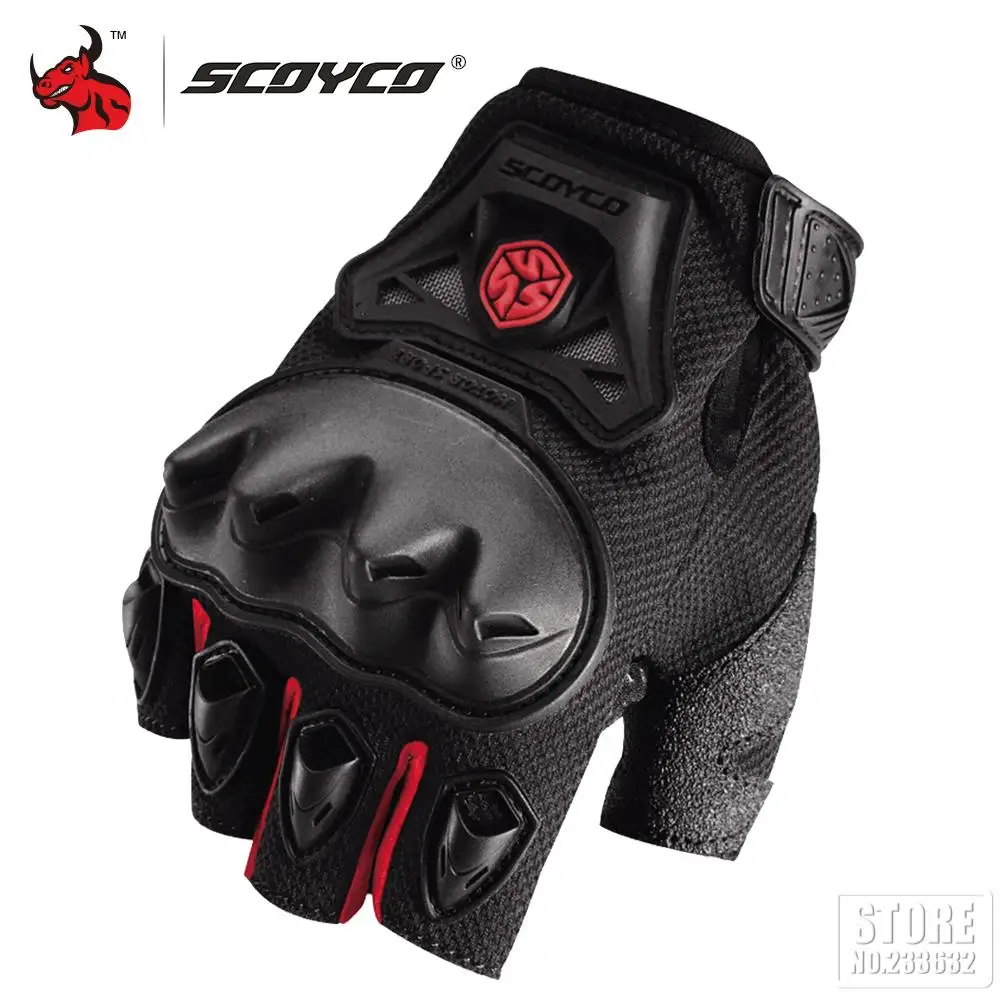 

Мотоциклетные перчатки SCOYCO, летние дышащие, из углеродного волокна, для мотокросса