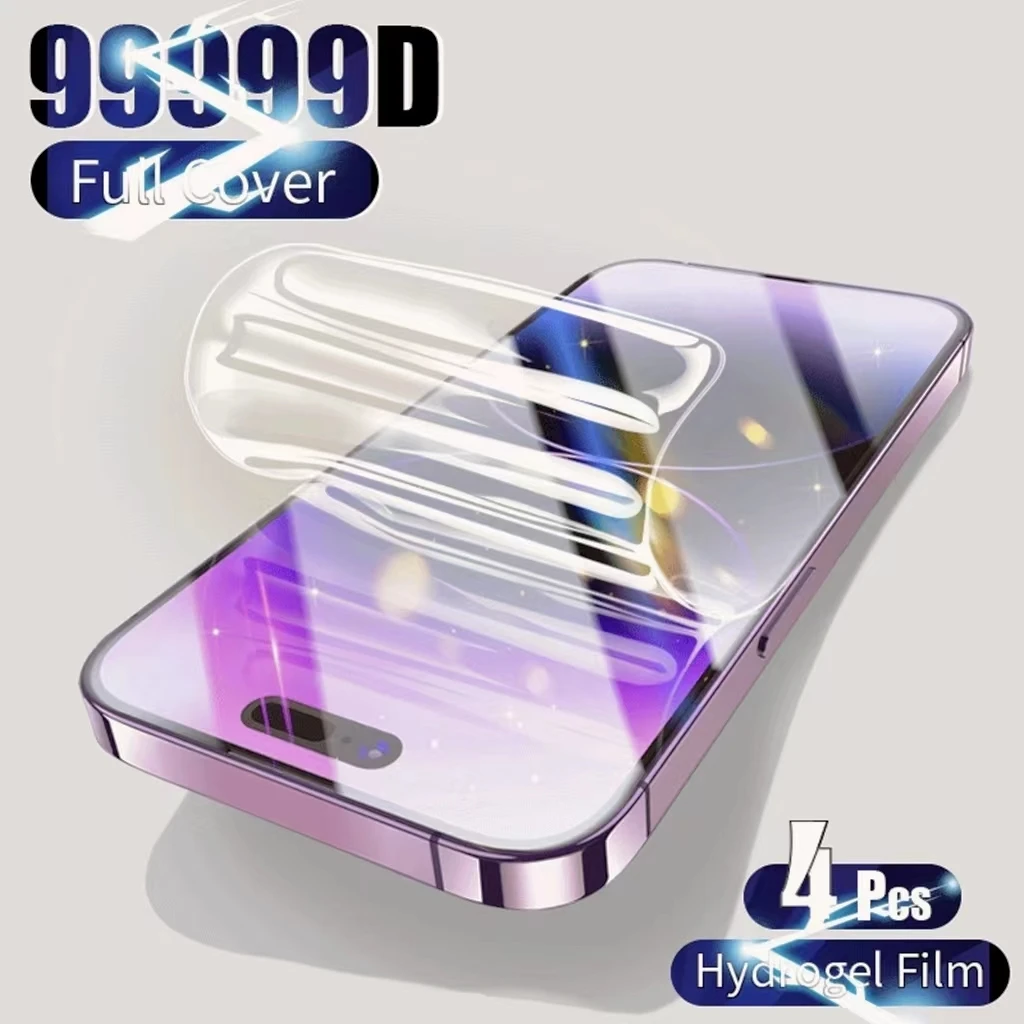 

Гидрогелевая Защитная пленка для iPhone 8, 7 Plus, Защита экрана для iPhone SE, X, Xr, Xs, 14, 13, 12, 11 Pro Max, защитная пленка для экрана